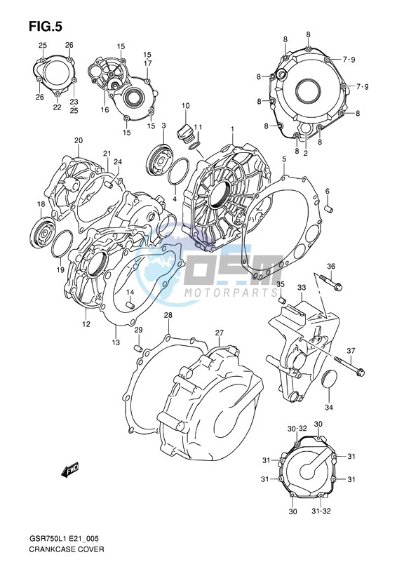 CRANKCASE COVER