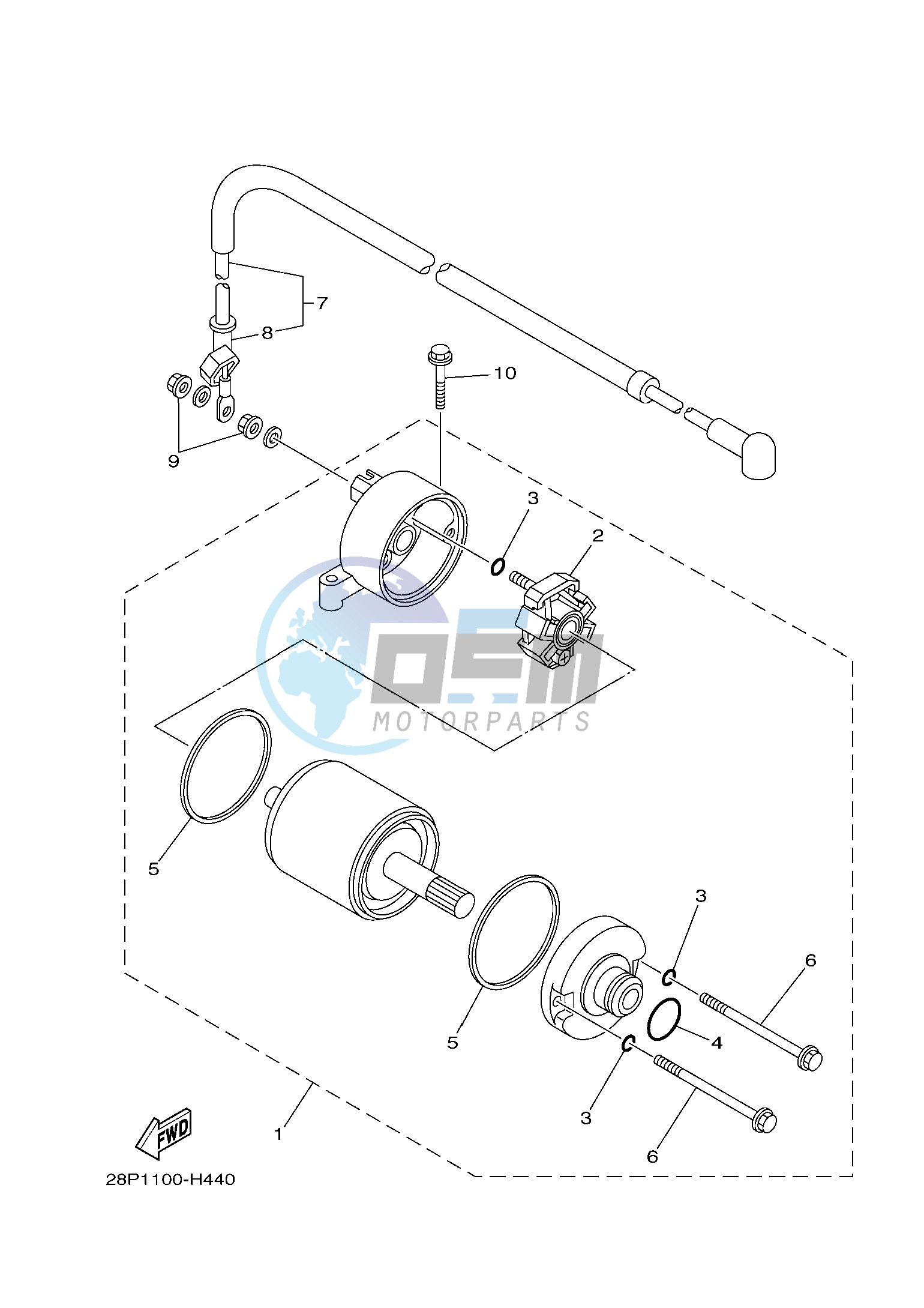 STARTING MOTOR