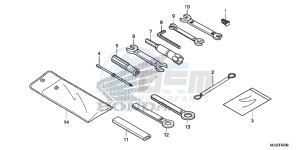 NC750SAE NC750SA ED drawing TOOL