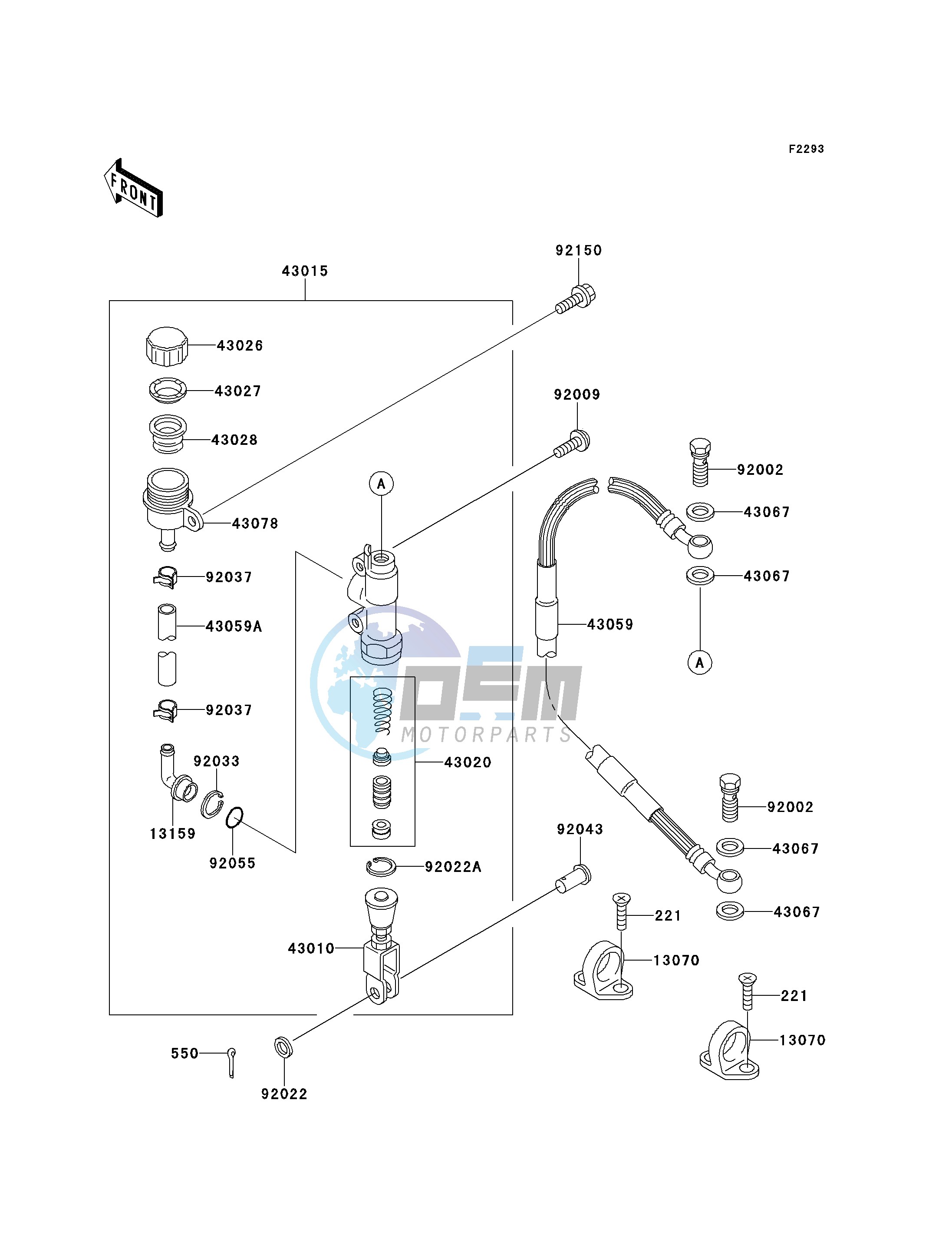 REAR MASTER CYLINDER