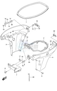 DF 50A drawing Side Cover High Thrust