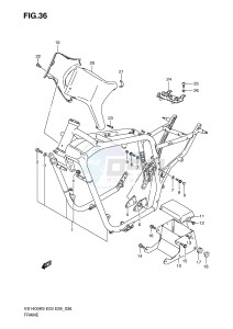 VS1400 (E3-E28) INTRUDER drawing FRAME