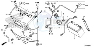 NC750SE NC750S Continue » Europe Direct - (ED) drawing BATTERY