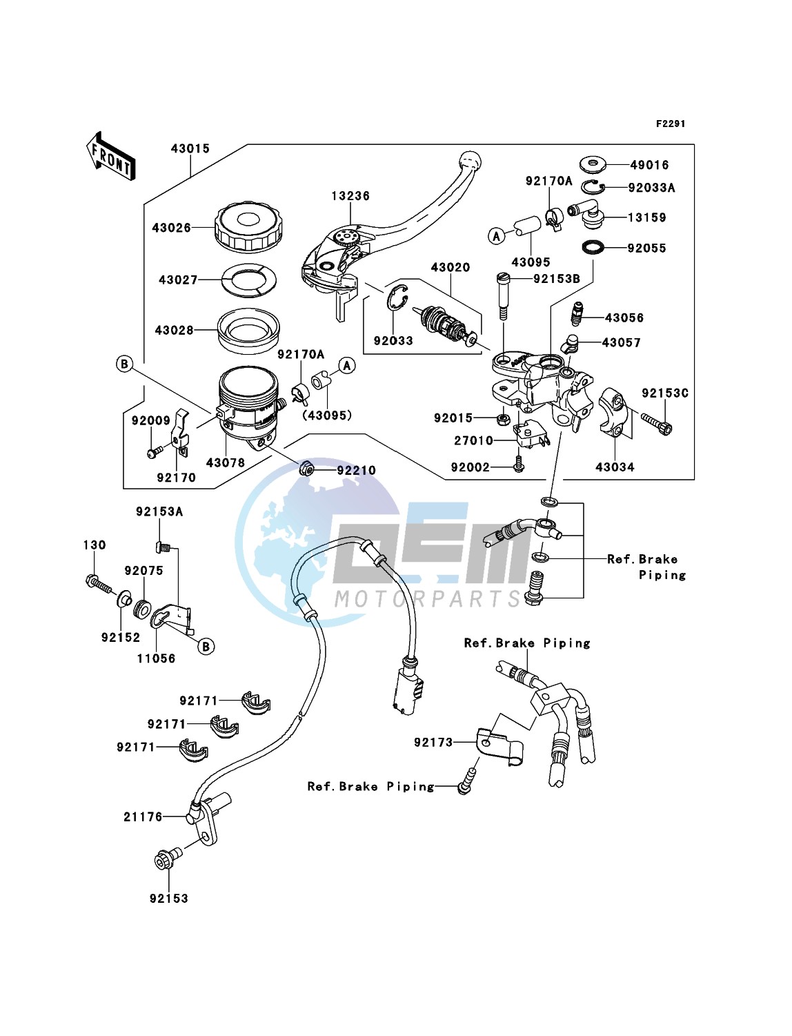 Front Master Cylinder