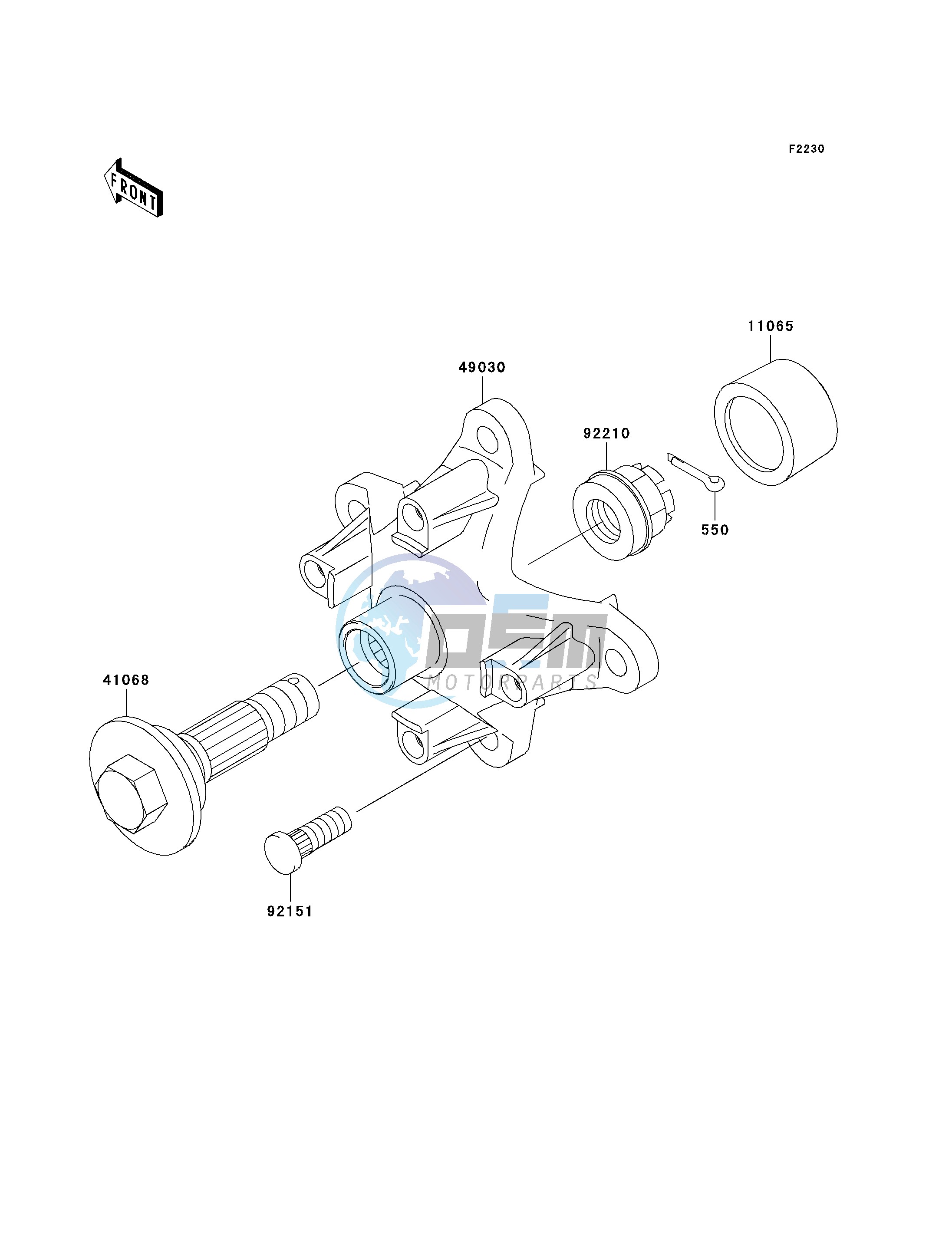 FRONT HUB