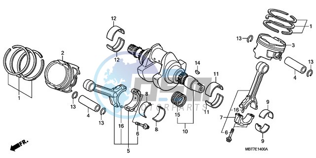 CRANKSHAFT/PISTON