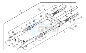 Gulliver 50 Air drawing Front Fork