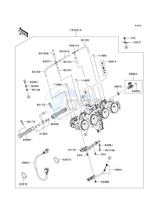 ZR 1000 B [Z1000] (7F-8F) 0B8F drawing THROTTLE