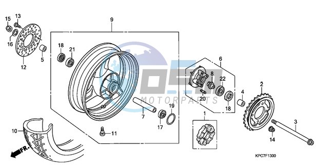 REAR WHEEL