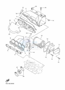 FJR1300-AE (BNP5) drawing INTAKE