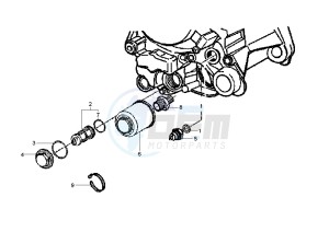 Fly 150 drawing Oil Filter