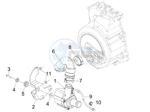 Nexus 125 ie e3 drawing Cooler pump