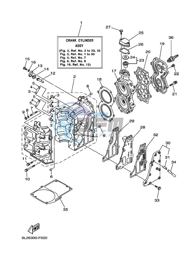 CYLINDER--CRANKCASE