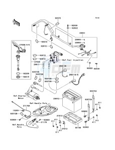 JET SKI STX-15F JT1500A7F FR drawing Electrical Equipment