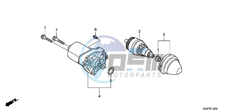 STARTING MOTOR (YUHUAN AVIATION MACHINARY)