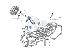 LX 2T 50 drawing Rear brake