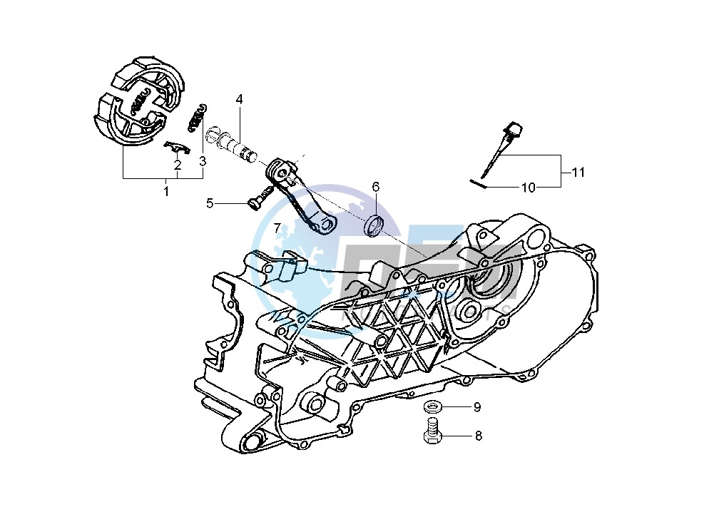 Rear brake