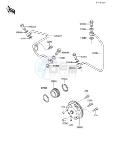 KLF 185 A [BAYOU 185] (A2-A4) [BAYOU 185] drawing OIL PUMP_OIL FILTER