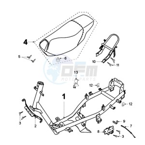 FIGHT ZA EU drawing FRAME AND SADDLE