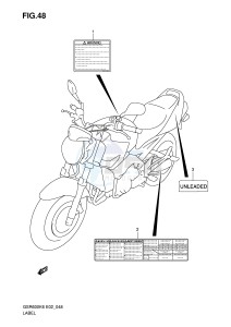 GSR600 (E2) drawing LABEL