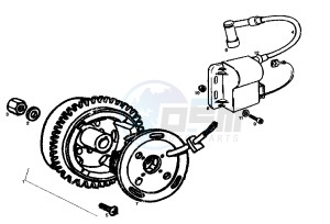 MITO 50 drawing FLYWHEEL