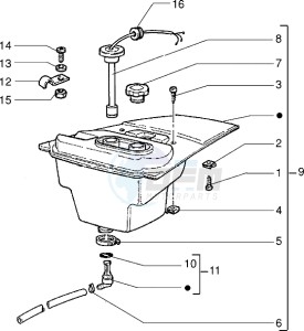 VELOFAX 50 drawing Oil tank