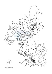 YP400R X-MAX 400 (1SD4 1SD4 1SD4) drawing WINDSHIELD