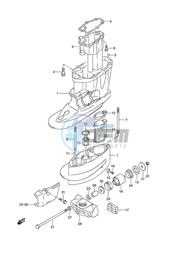 Drive Shaft Housing