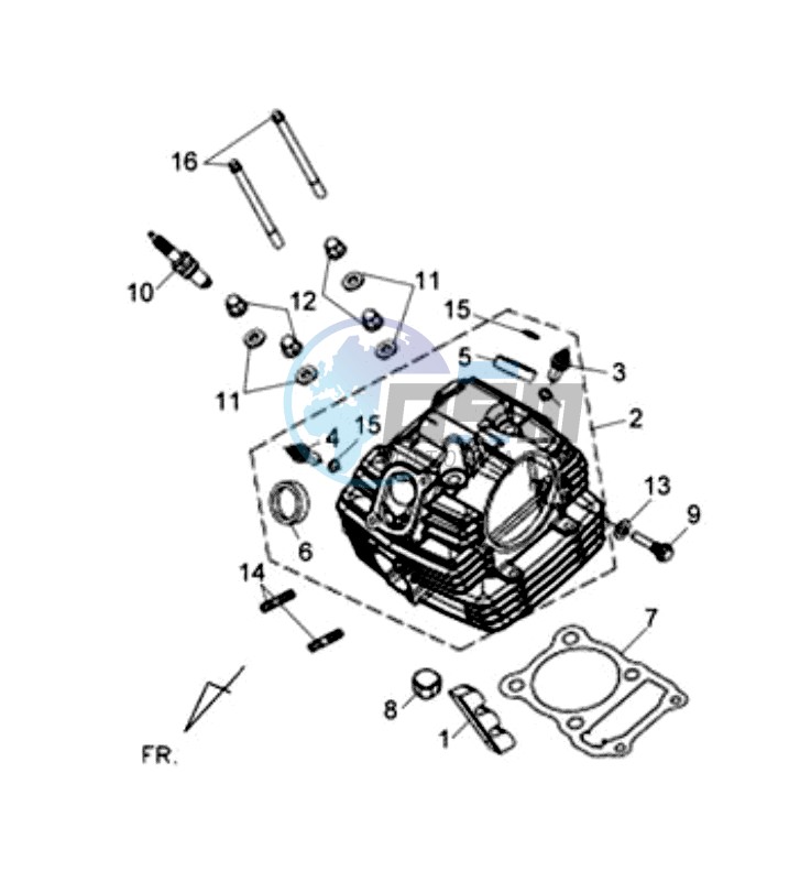 CYLINDER HEAD CPL