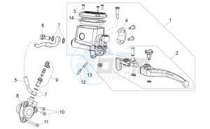 Dorsoduro 750 Factory - ABS drawing Clutch pump I