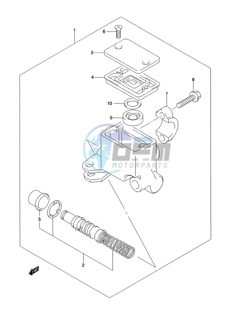 FRONT MASTER CYLINDER