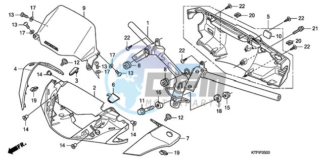 HANDLE PIPE/HANDLE COVER