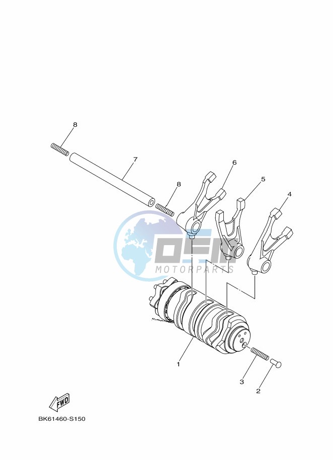 SHIFT CAM & FORK