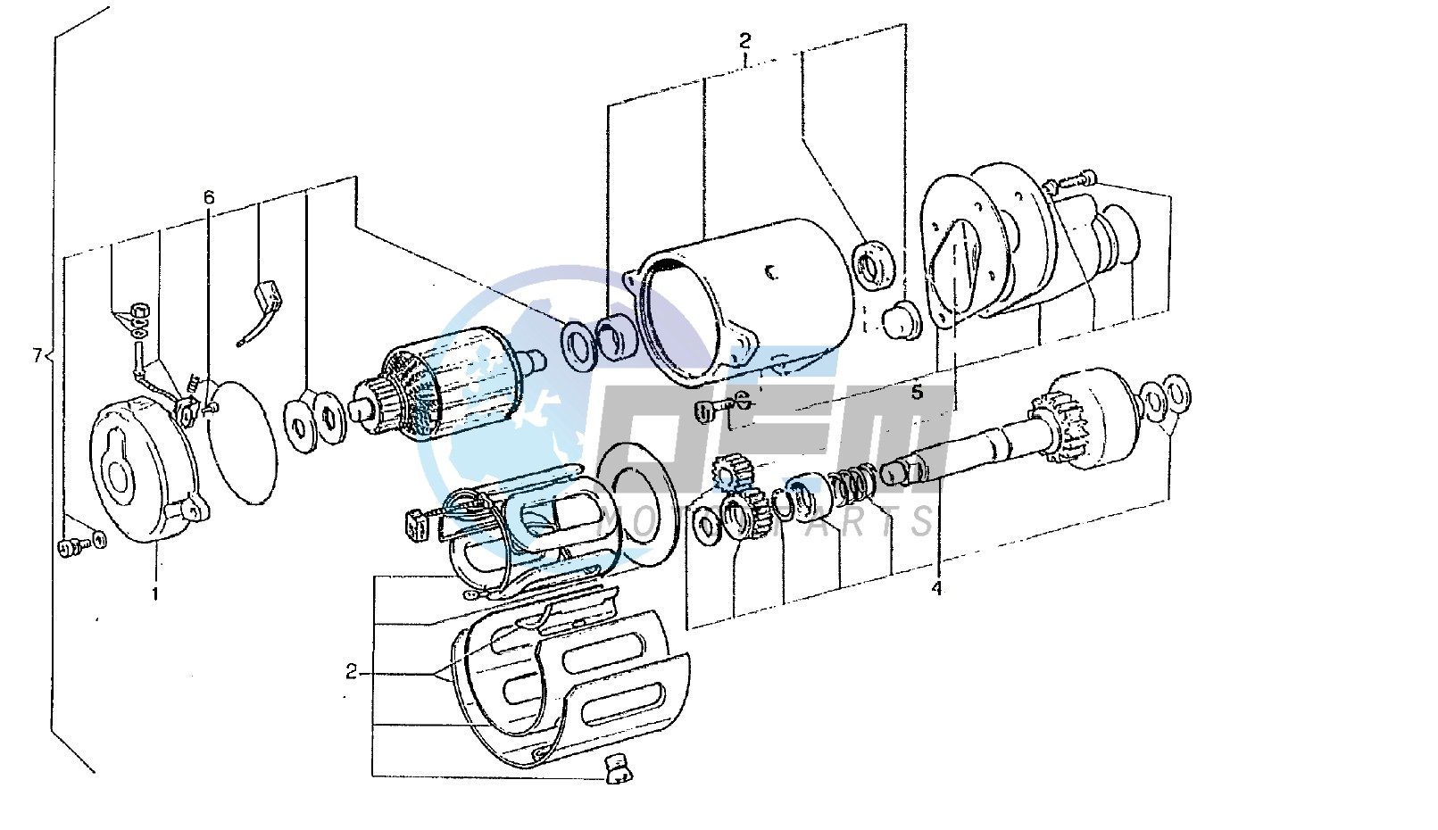 STARTING MOTOR