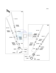 VN 2000 G [VULCAN 2000] (8F-9F) 0G9F drawing PUSH ROD