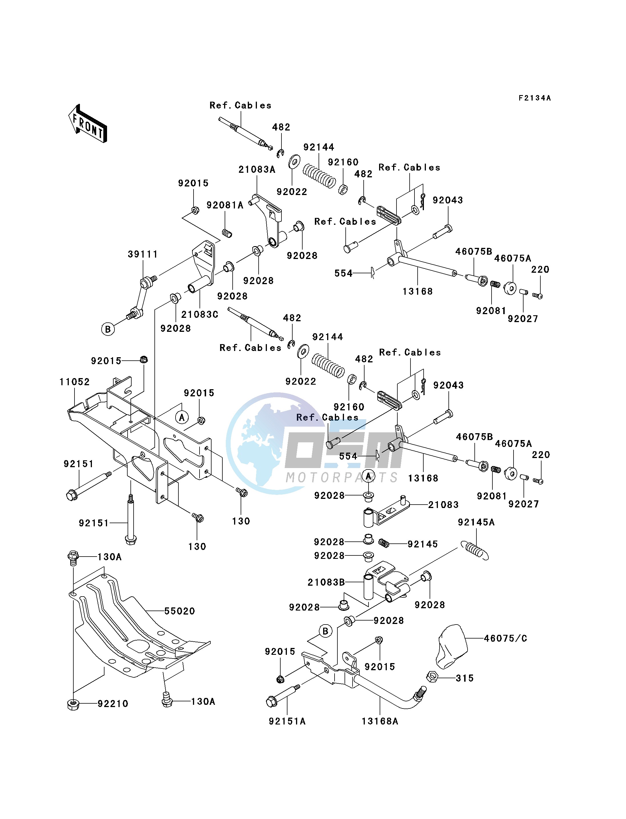 SHIFT LEVER-- S- --- H7F_H8F- -