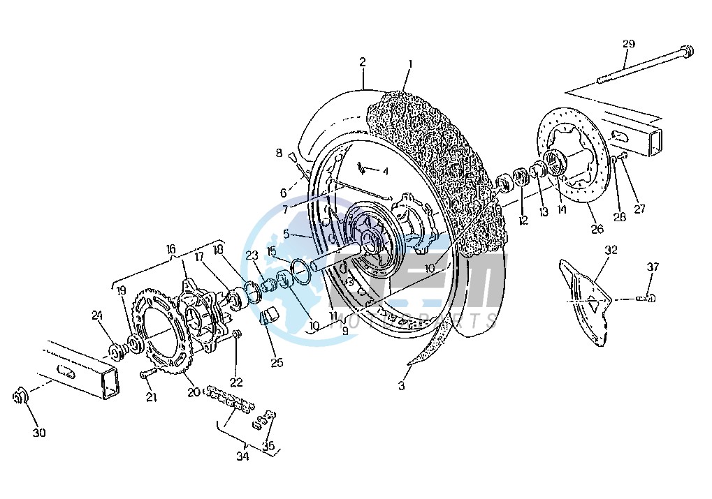 REAR WHEEL