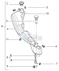 NRG 50 power DD drawing Oil tank