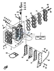 30D drawing CYLINDER--CRANKCASE