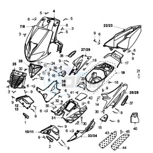 FIGHT ZULA drawing COWLING