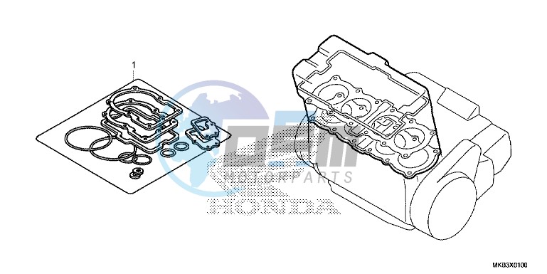 GASKET KIT A