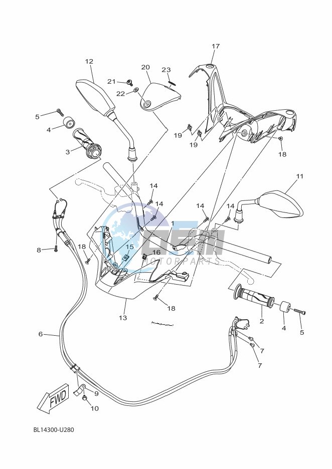 STEERING HANDLE & CABLE