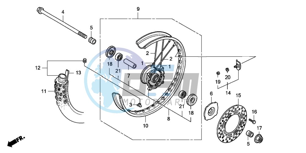 FRONT WHEEL