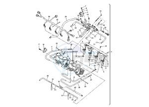 FZ6 NS 600 drawing THROTTLE BODY