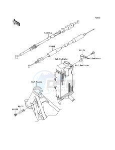 KX85 / KX85 II KX85B8F EU drawing Cables