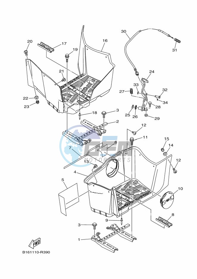 STAND & FOOTREST