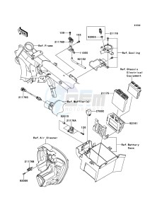 VN1700_VOYAGER_CUSTOM_ABS VN1700KEF GB XX (EU ME A(FRICA) drawing Fuel Injection