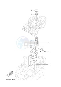 NS50N AEROX NAKED (1PL8 1PL8 1PL8) drawing OIL TANK