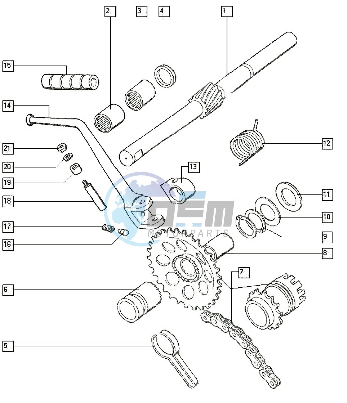 Starter mechanism