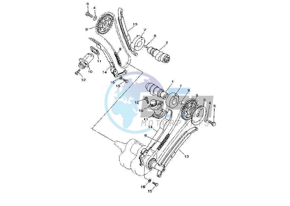 CAMSHAFT -CHAIN